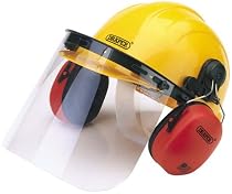 Draper 69933 Safety Helmet with ear defenders and visor