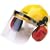 Draper 69933 Safety Helmet with ear defenders and visor