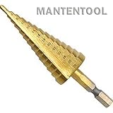 ４～３０ｍｍステップドリル ビット軸Ｎｏ.４(タケノコドリル・ダンダンドリル)