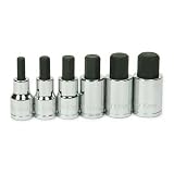 WILLIAMS 1/2" DR HEX BIT SOCKET SET 6 PCS (32904) 1/2"ドライブ ヘックスビットソケットセット 6個 JHW32904