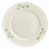 Belleek Shamrock Salad Plate