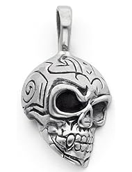 Sterling Silver Skull Pendant