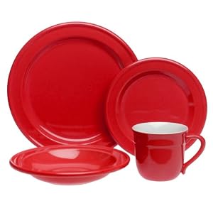 Emile Henry Le Potier 4-Piece Place Setting, Service for 1