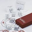 Pewter Holiday Placecard Holders
