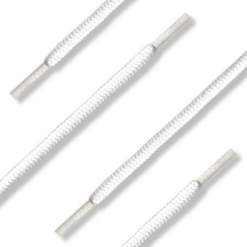 36" White Round Shoelace for Golf shoes