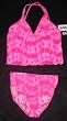 Girls 4-6X Tie Dye 2 PC Tankini in Orange, Pink, Blue, Green (Click to see more colors)