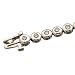 14kt White Gold Doughnut Diamond Bracelet