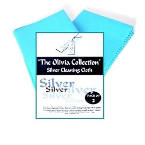 TOC Chiffon pour Nettoyer et Faire Briller les Objets et Bijoux en Argent