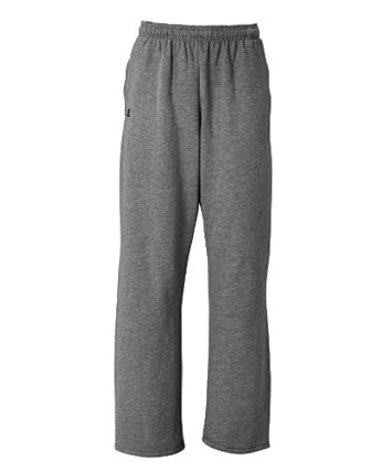 Russell Athletic Mens Heavyweight Fleece Open Bottom Pant