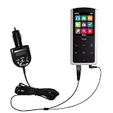 FM Transmitter with integrated Car Charger for the RCA M4808 Lyra Digital Media Player – uses Gomadic TipExchange Technology