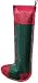 Reg. Holiday Thistle Sack Green And Red