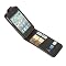 Manhattan Leather Flip Wallet Case for iPhone 4 4S-Black