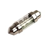 10 x White 31mm 4-LED Festoon Dome Car Bulbs 3021 DE3175