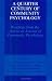 A Quarter Century of Community Psychology by  ISBN 0306467305