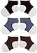 Sock Ons Clever Little Things That Keep Baby 3 Pack - Black, Blueberry, Chocolate 0-6 Months