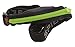 SPIbelt Kids No-Bounce Belt with Hole for Insulin Pump, Medical Devices or Headphones for Active Kids! (Black with Lime Zipper)