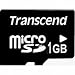 Transcend TS1GUSDC 1GB MicroSD Card without Jewel Box or Adapter