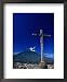Antigua City And Water Volcano, Sacatepequez, Guatemala Framed Photographic Poster Print by Alfredo Maiquez, 14x17
