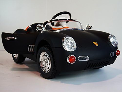 NEW RIDE ON TOY CLASSIC PORCHE ROADSTER STYLE POWER WHEEL 2015 MODEL ,key for start, shock absorbers.