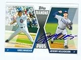 Jeremy Hellickson Autographed/Hand Signed Baseball Card (Tampa Bay Rays) 2011 Topps #DD-MH Diamond D