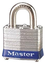 Master Lock 3D Laminated Padlock, 3/4-Inch Shackle, 1-9/16-Inch Wide
