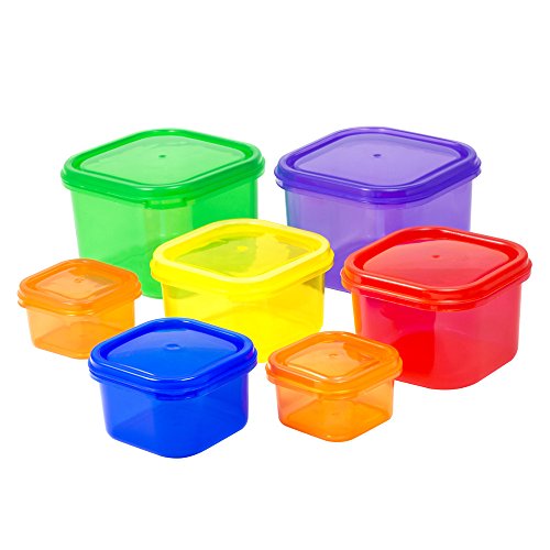 Portion Control Containers / Kit for Weight Loss 7pcs Premium Bundle by