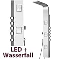 isimax� ALARA XXL Wasserfall - Duschpaneel Duschs�ule