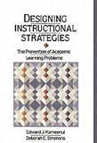Designing Instructional Strategies: The Prevention of Academic Learning Problem
