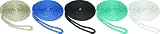 Seasense Double Braid Nylon Dockline (3/8-Inch X 15-Feet, G/W)