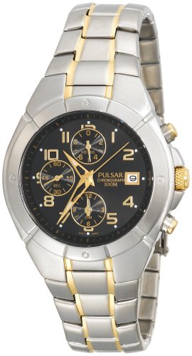 Pulsar Mens PF8188 Chronograph Steel Watch