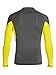 Quiksilver Men's Performer Long Sleeve Surf Tee Rashguard, Dark Shadow/Sulphur Springs, Medium