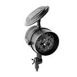 Super Bright Solar Plastic 3 LED Flood Landscape Spot Light -4 Pack