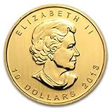 メイプルリーフ金貨　1/4　オンス　並行輸入品