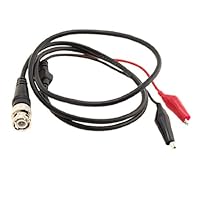 BNC Male to Dual Test Alligator Clip Osc...