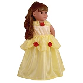 Beauty Belle Doll Dress by Little Adventures