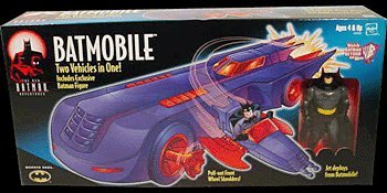 Batman the New Adventures Batmobile with Batman action figure Batman the New Adventures Batmobile with Batman action figure
