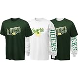 Oregon Ducks Youth Long Sleeve/Short Sleeve 3-in-1 T-Shirt Combo Pack