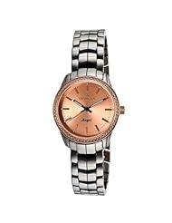 Invicta Womens 14912 Ceramics Rose Gold Tone Dial Titanium Watch