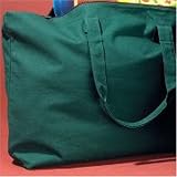 BAGedge by Big Accessories Canvas Zippered Book Tote ~ BAGedge