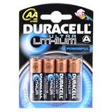 Produkt-Bild: DURACELL ULTRA Lithium Batterie Mignon/AA FR6 4er Pack Einweg