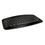 Microsoft Arc Wireless Keyboard for PC and Xbox 360 - Black ~ Microsoft
