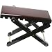 Stagg Music FOS-A1 WD Folding Footrest for Guitar Players - Mahogany High Gloss