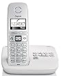 Gigaset E310A Schnurlostelefon (Anrufbeantworter, Freisprechfunktion) hellgrau