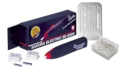 Sakura Electric Eraser Kit-Cordless, Batteries, 80 Erasers & Shield, Portable