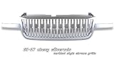 06-07 Chevy Silverado Vertical Style Grill Shell Chrome