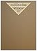 36 Sheets Brown Chipboard 80 Point Extra Thick 5 X 7 Inches Photo & Card Size .080 Caliper XX Heavy Cardboard as Thick as 20 Sheets 20# Paper