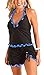 Summer Mae Women's Plus Size Ruffled Swimsuit Printed-Hem Ruffled Swim Skirt