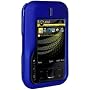 Amzer Rubberized Snap On Crystal Hard Case for Nokia Surge 6790 (Blue)