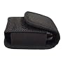 PhotoTrackr Nylon Carrying Pouch with Belt Clip - BLACK