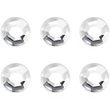 Home Button Stickers (6-in-1 Pack, Bling Diamond For iPhone / iPod / iPad WHITE